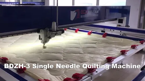 Computerized High Speed Single Needle and Thread Quilting Machine