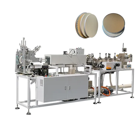 Automatic Ribbon Tape Edge Wrapping Sealing Banding Machine for Cake Circle Production 