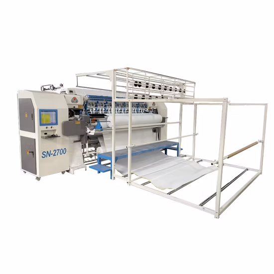 Single Head Cotton Quilt Sewing Machine Cutting Bed Quilting Sewing Machine 