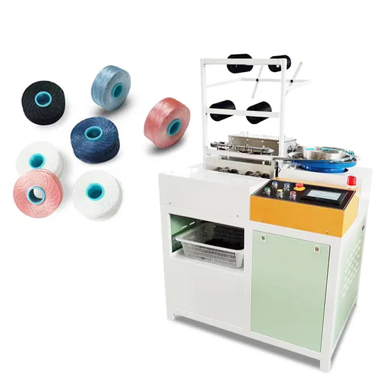 Automatic Glue Intelligent Plastic Spooling Thread Winding Bobbin Making Machine 