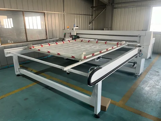 High Speed Computerized Multi Needle Bed Clothes Sewing Machine Manufacturers Flexible Computer Quilting Machine 