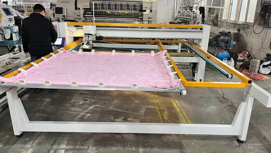 Computerized Single Head Continuous Single Needle Quilting Machine 