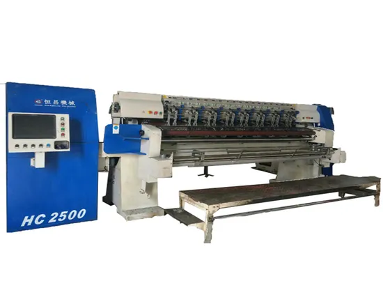Hc2500 Used Machine Chain Stitch Multi Needle Quilting Machine 