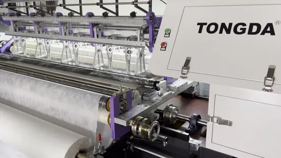 Tongda Easy Operated Lock Stitch Multi Needle Quilting Machine 